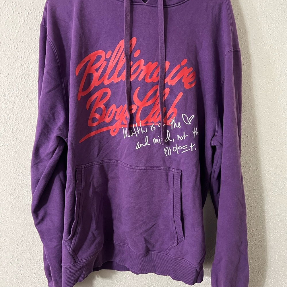 Billionaire Boys Club Purple Hoodie